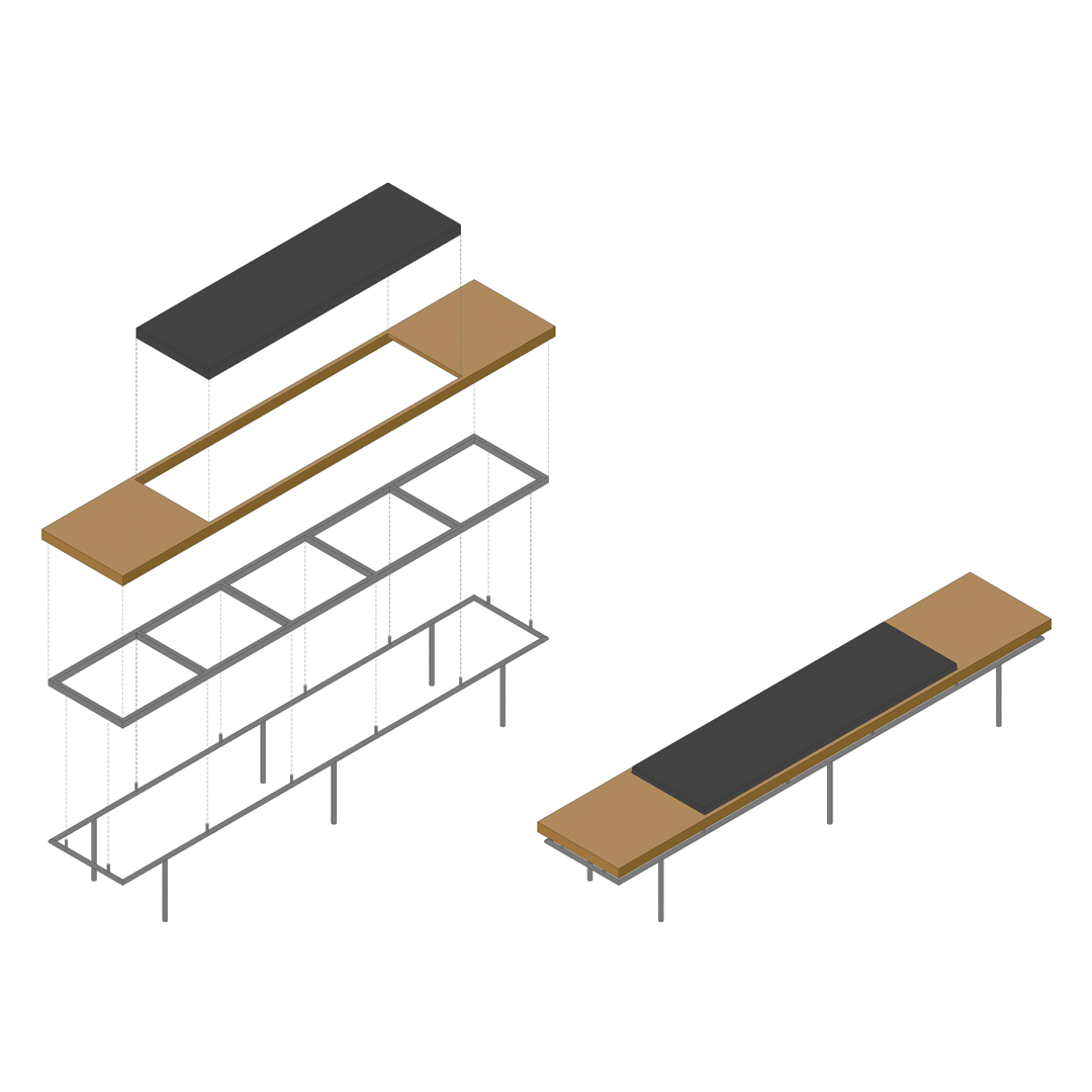 Diseño de piezas de mobiliario. Re-estudio