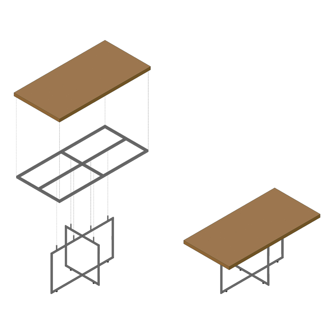 Diseño de piezas de mobiliario. Re-estudio