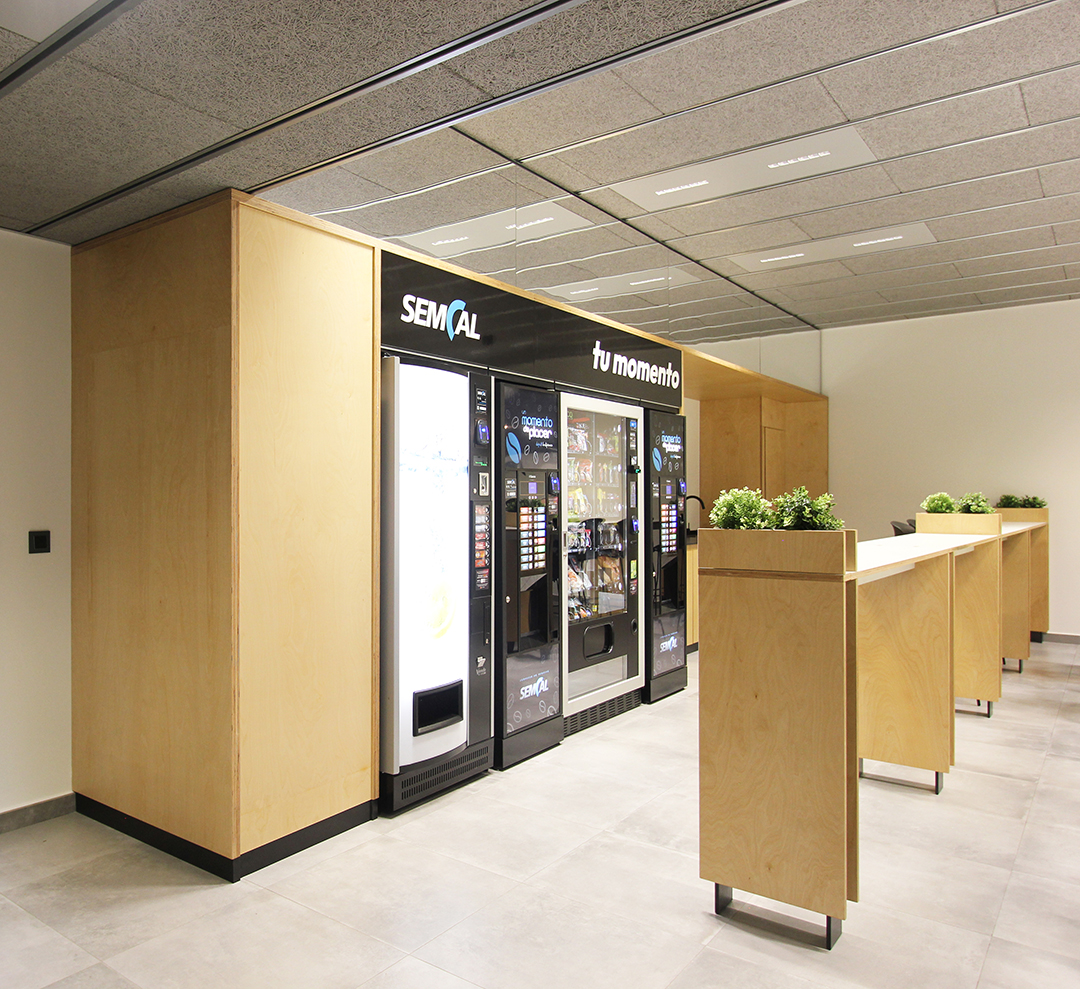 Diseño de espacio de descanso para personal. Re-estudio